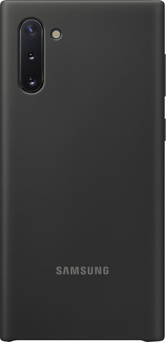 Samsung Galaxy Note10 Silicone Cover - Negro