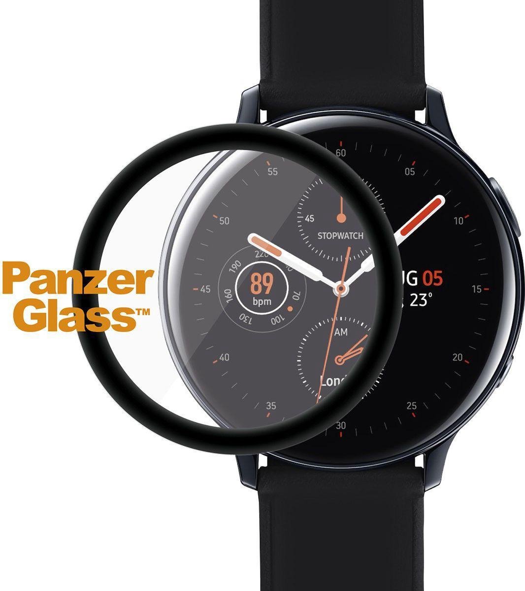 PanzerGlass Samsung Galaxy Watch Active2 40mm Screenprotector Glas - Zwart