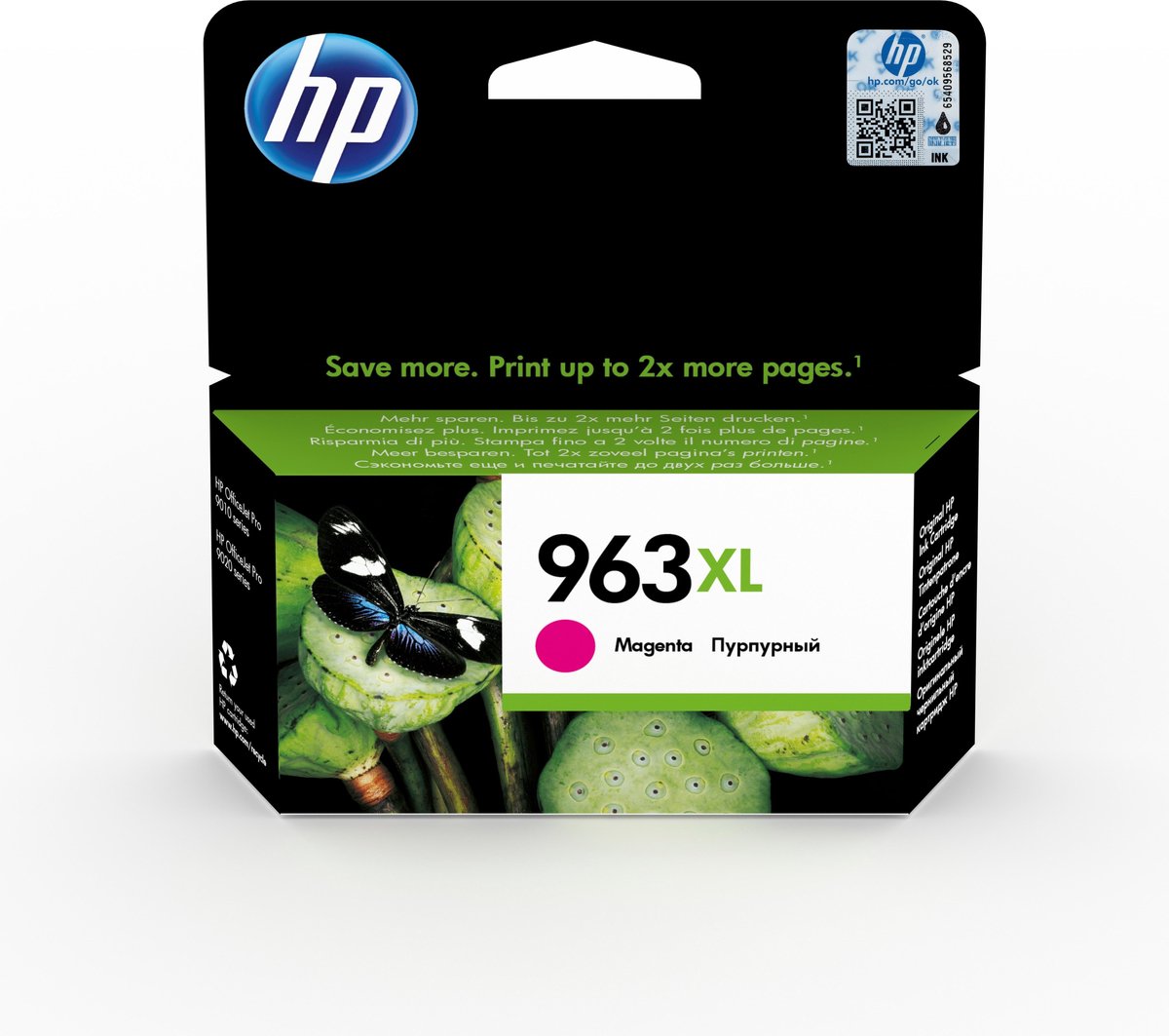 HP 963XL Origineel 1 stuk(s) - Magenta