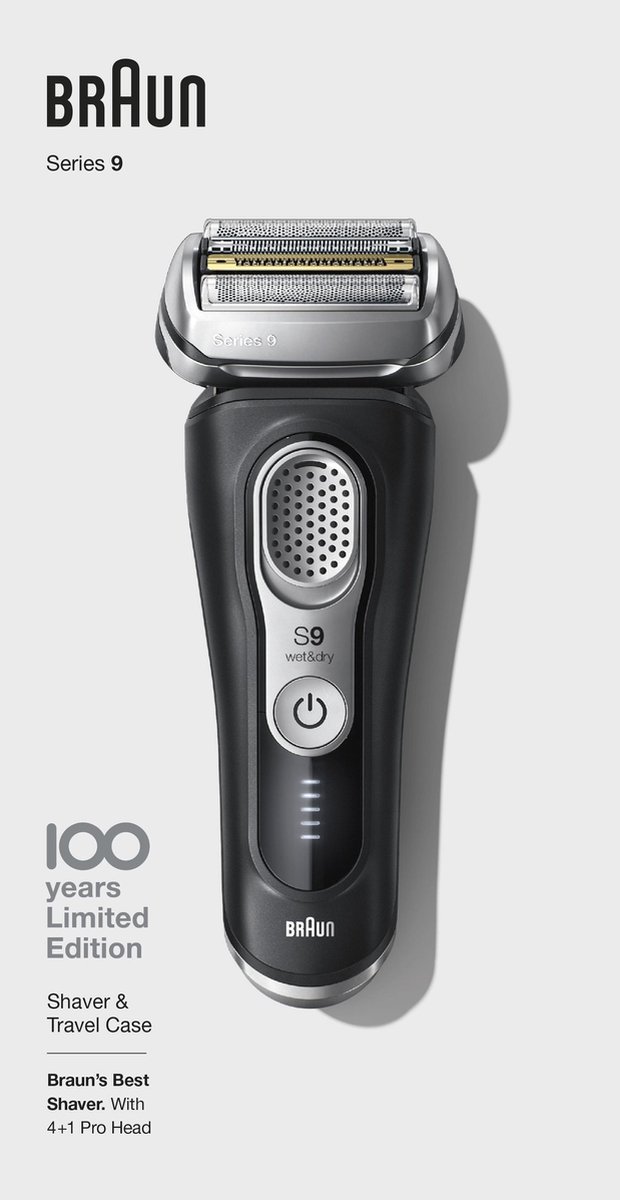 Braun Series 9 Design Editie Elektrisch Scheerapparaat