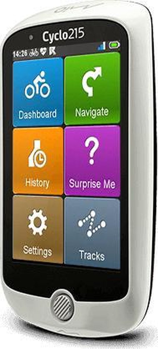 Mio Cyclo 215 Europa - Zwart