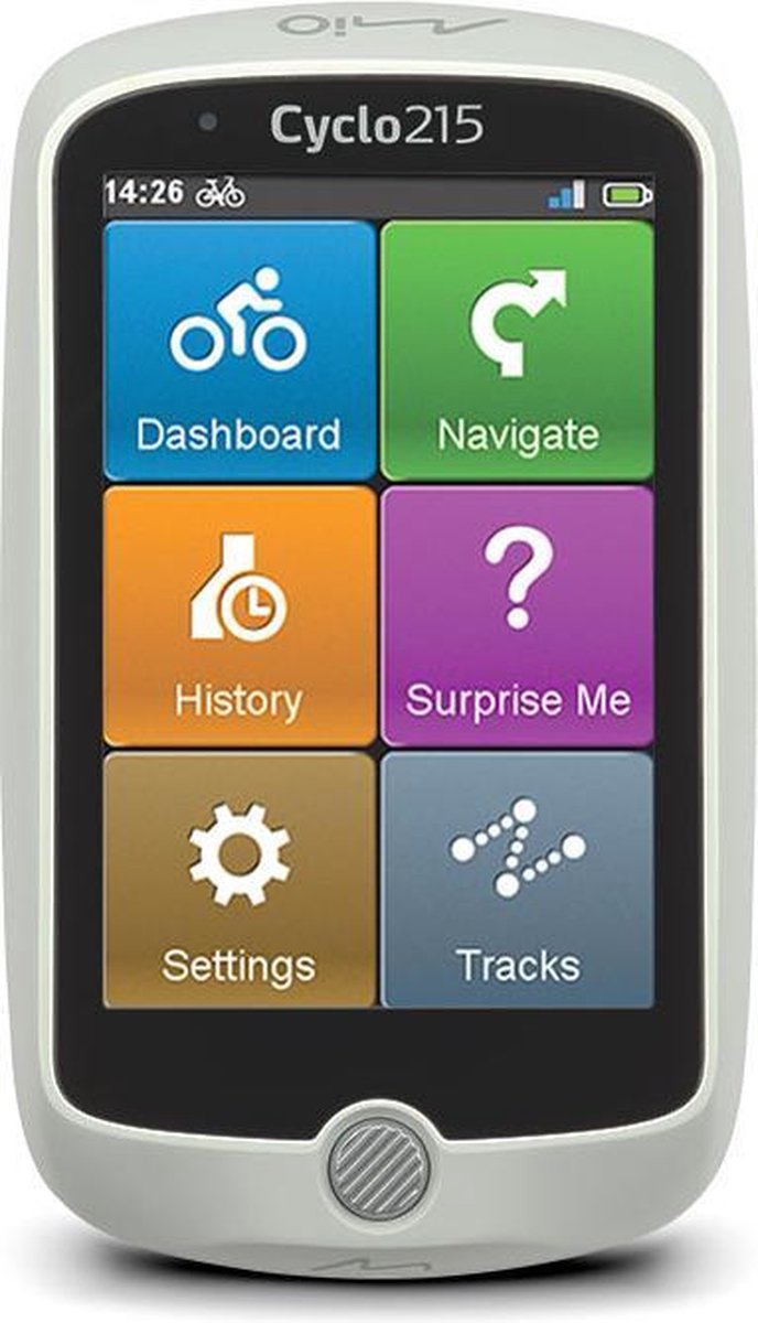 Mio Cyclo 215 Europa - Zwart