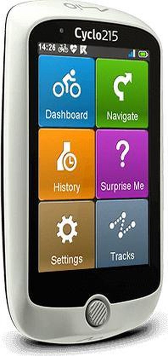 Mio Cyclo 215 Europa - Zwart