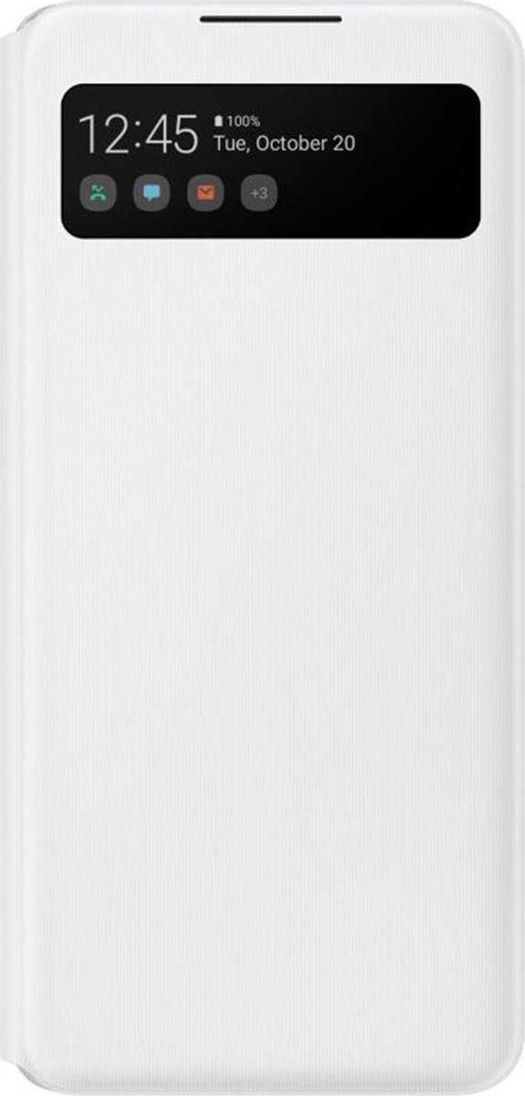 Samsung Galaxy A42 S View Book Case - Blanco