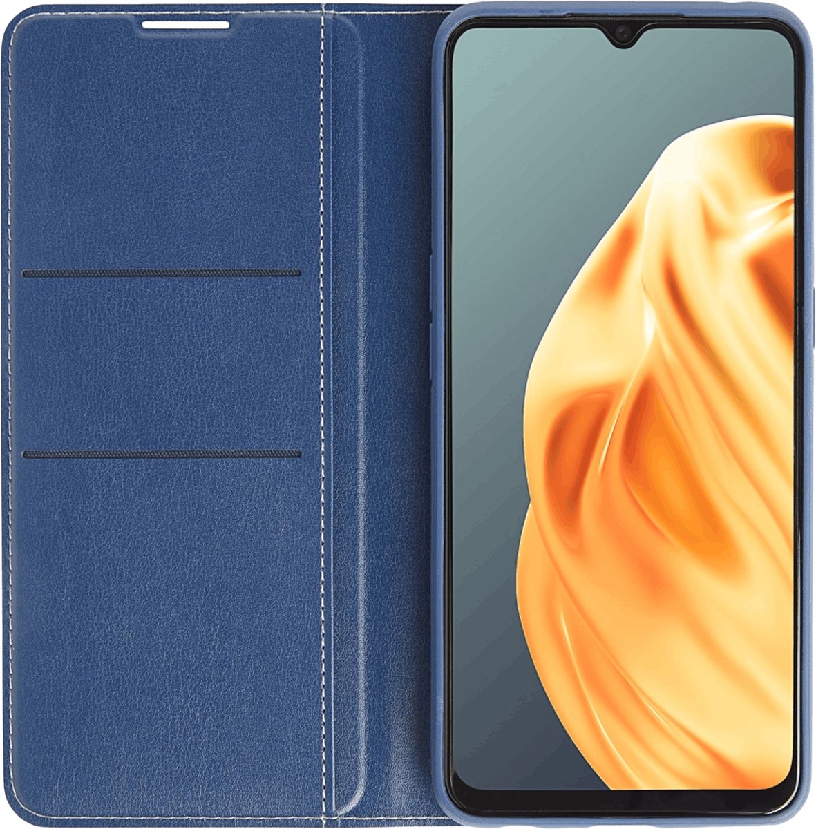 Oppo A91 Book Case - Azul