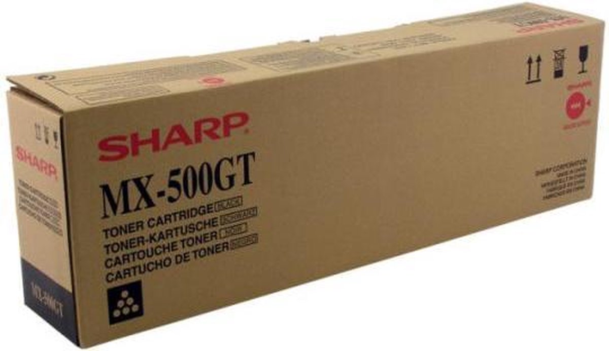 Sharp MX500GT Tonercartridge - - Zwart