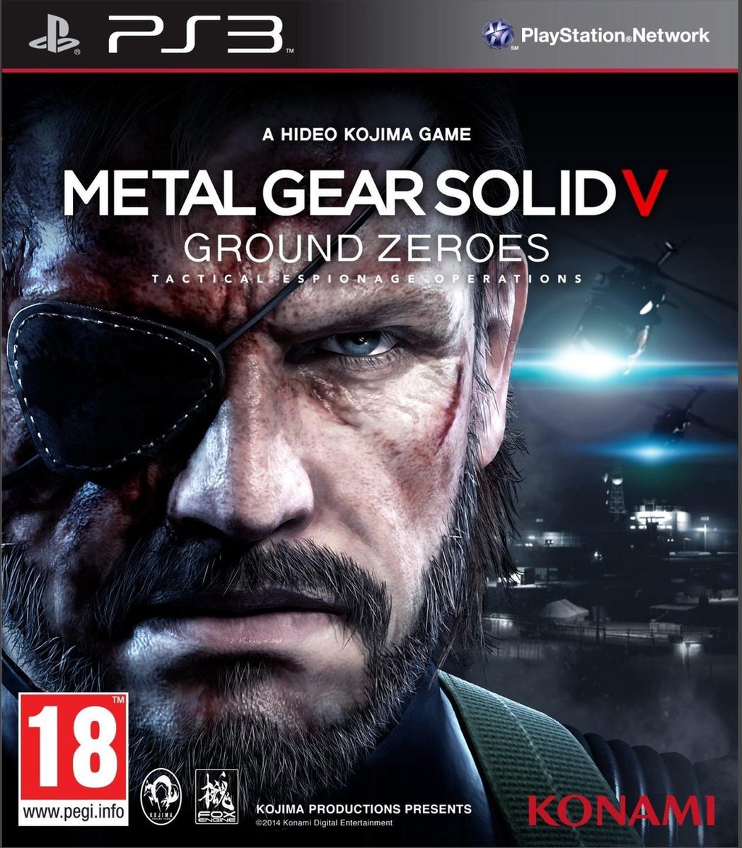 Konami Metal Gear Solid 5 Ground Zeroes