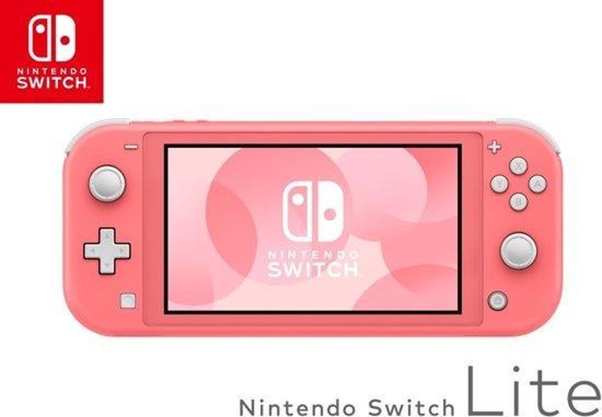 Nintendo Switch Lite Koraal + Animal Crossing + Switch Online (3 maanden)