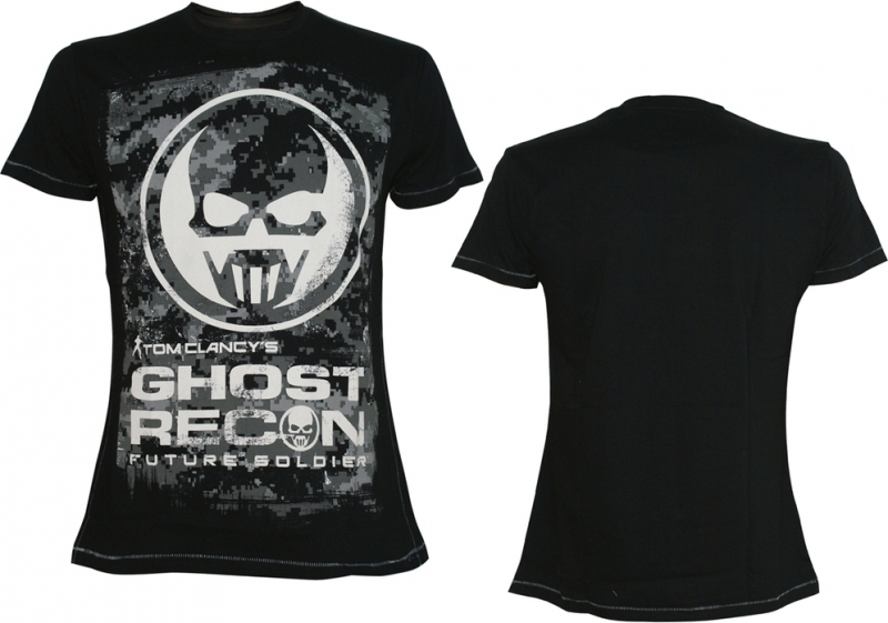 Difuzed Ghost Recon Future Soldier T-Shirt Skull