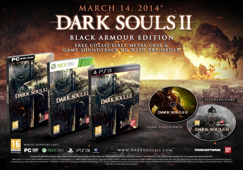 Dark Souls 2 Black Armour Edition