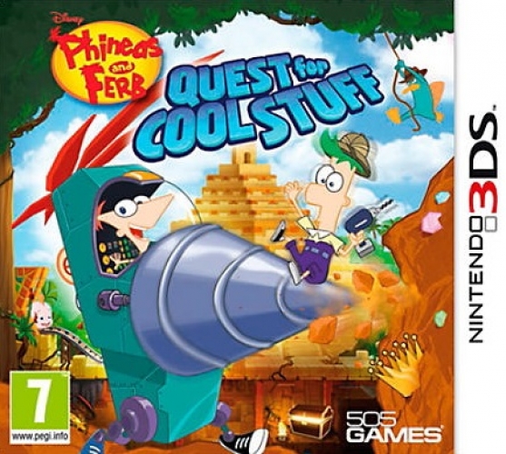 505 Games Phineas and Ferb Quest for Cool Stuff