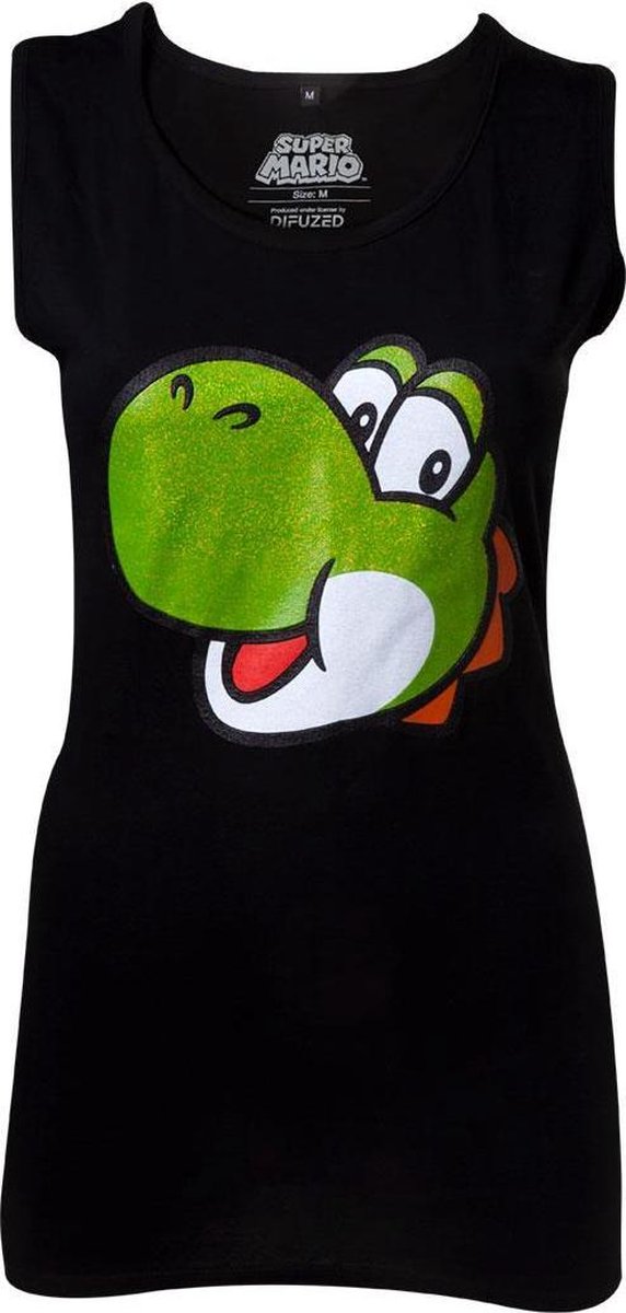 Difuzed Nintendo - Super Mario Yoshi Glitter Women's Tanktop