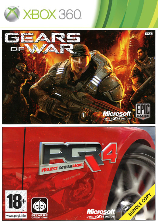 Back-to-School Sales2 Double Pack Gears of War + Project Gotham Racing 4