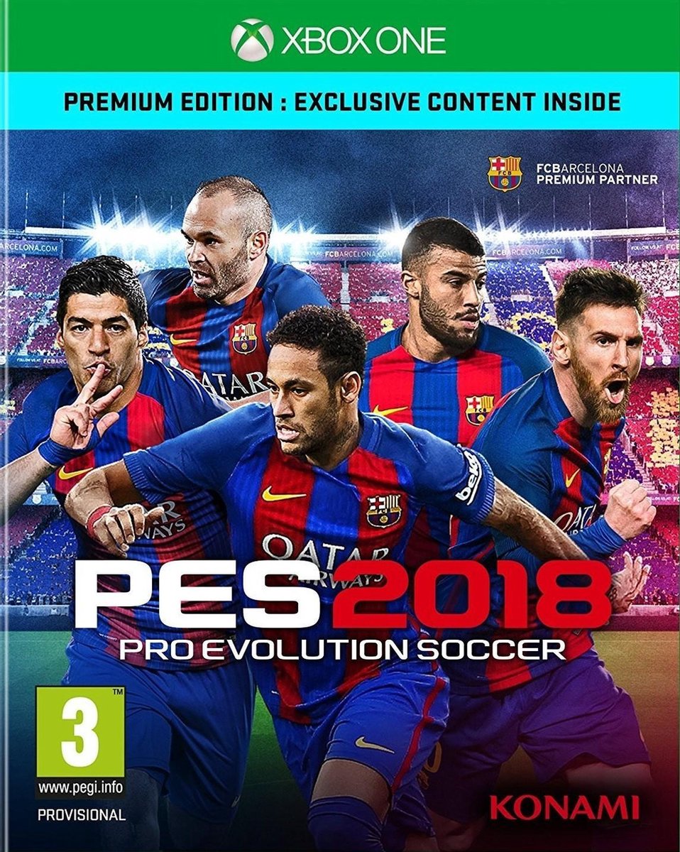 Konami Pro Evolution Soccer 2018 (Premium Edition)