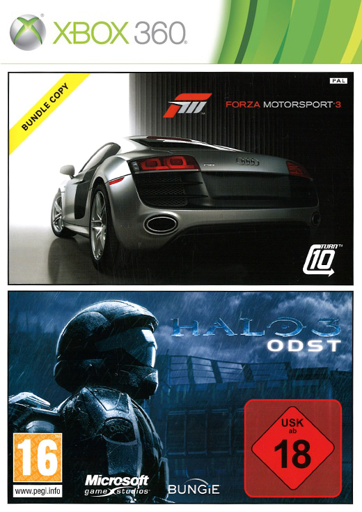 Back-to-School Sales2 Double Pack Forza 3 + Halo 3 ODST