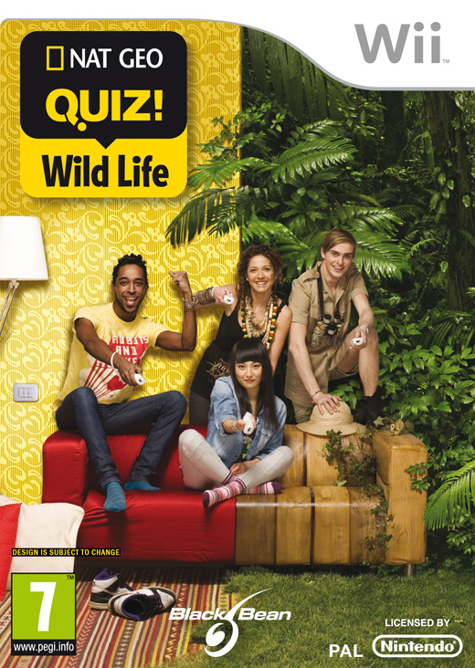 Black Bean Games Nat Geo Quiz Wild Life (zonder handleiding)