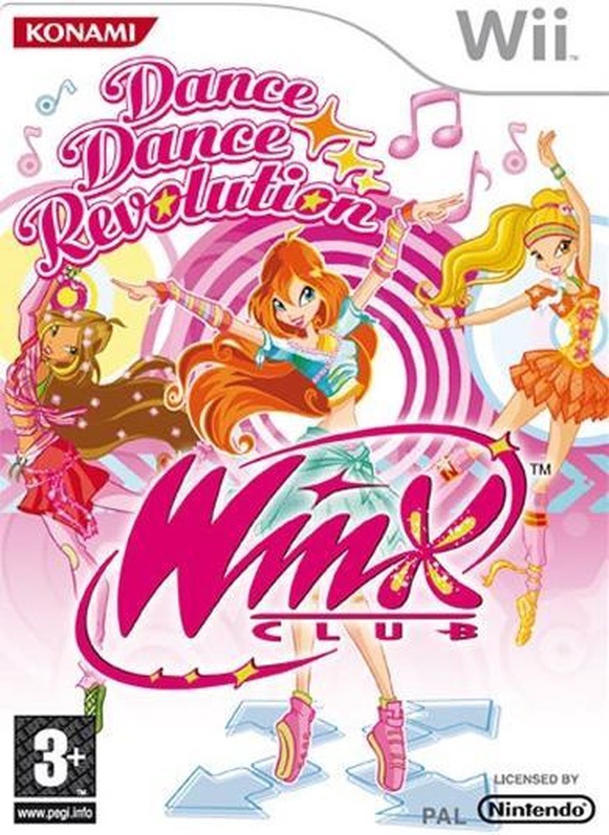 Konami Dance Dance Revolution Winx Club