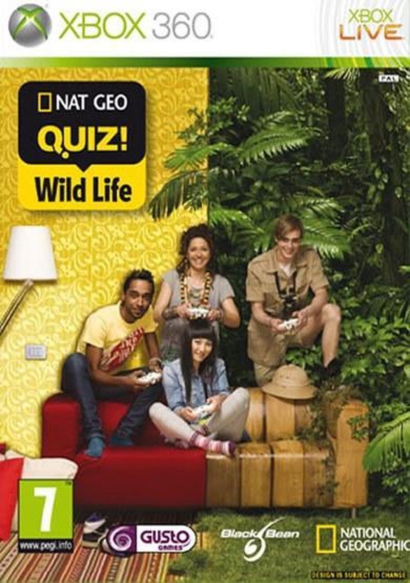 Black Bean Games Nat Geo Quiz Wild Life