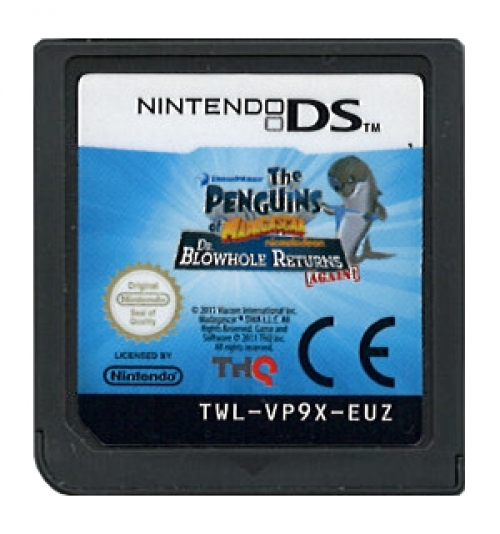 THQ Nordic De Pinguins van Madagascar Dr. Blowhole keert weer Terug (losse cassette)