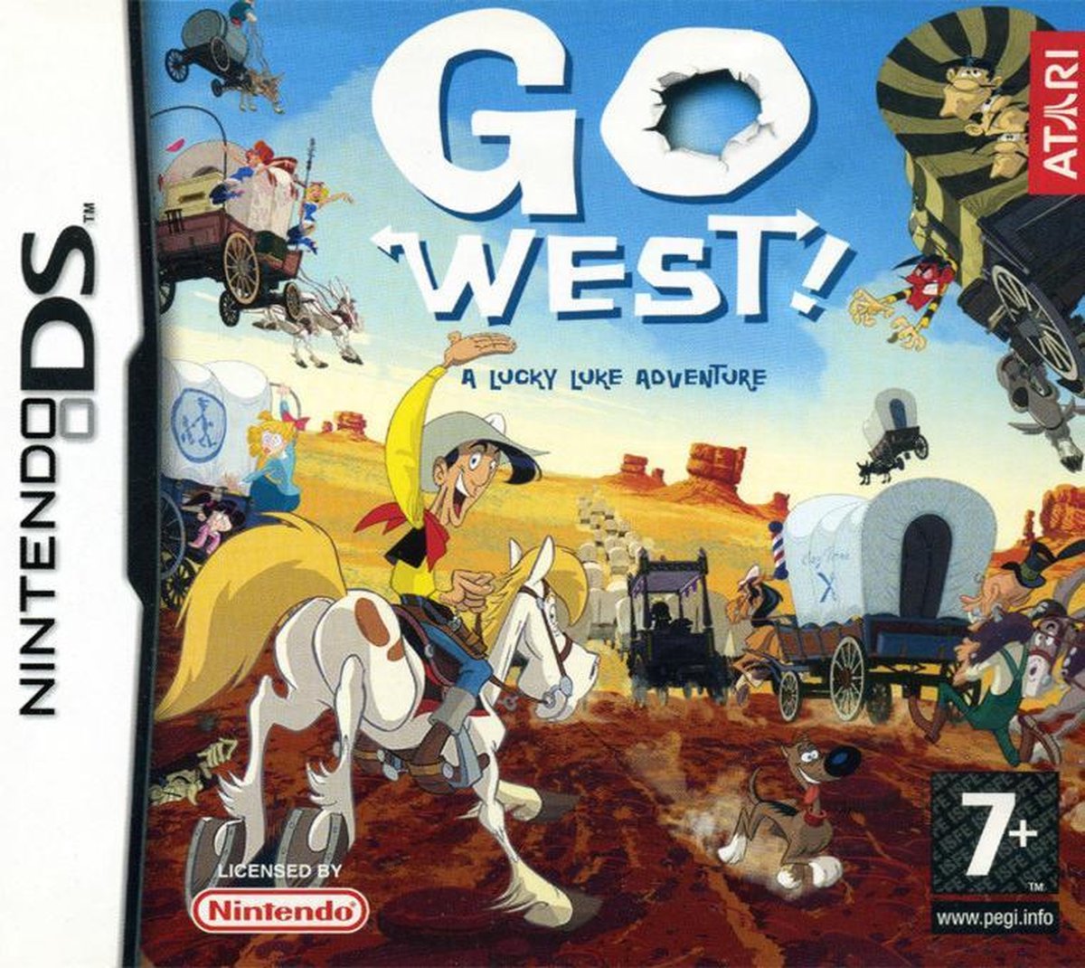 Atari Lucky Luke Go West!