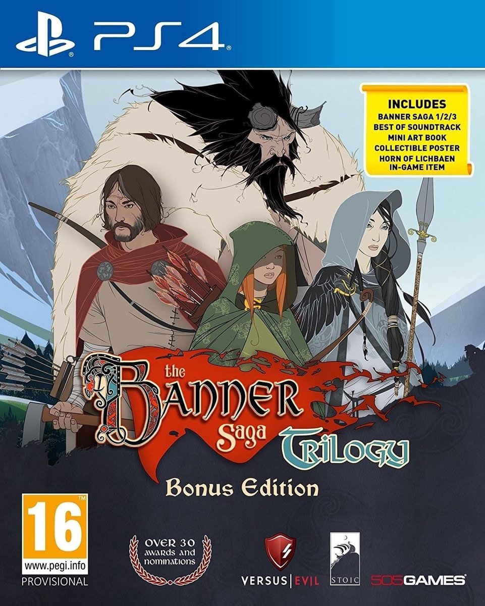 505 Games The Banner Saga Trilogy Bonus Edition