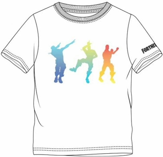 Hole in the Wall Fortnite - Fresh Dance White Kids T-Shirt