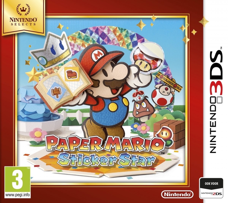 Nintendo Paper Mario Sticker Star ( Selects)