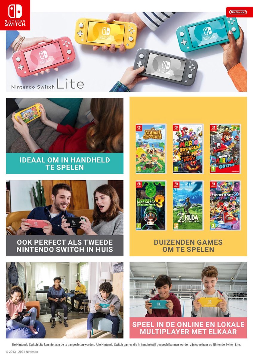 Nintendo Switch Lite Koraal