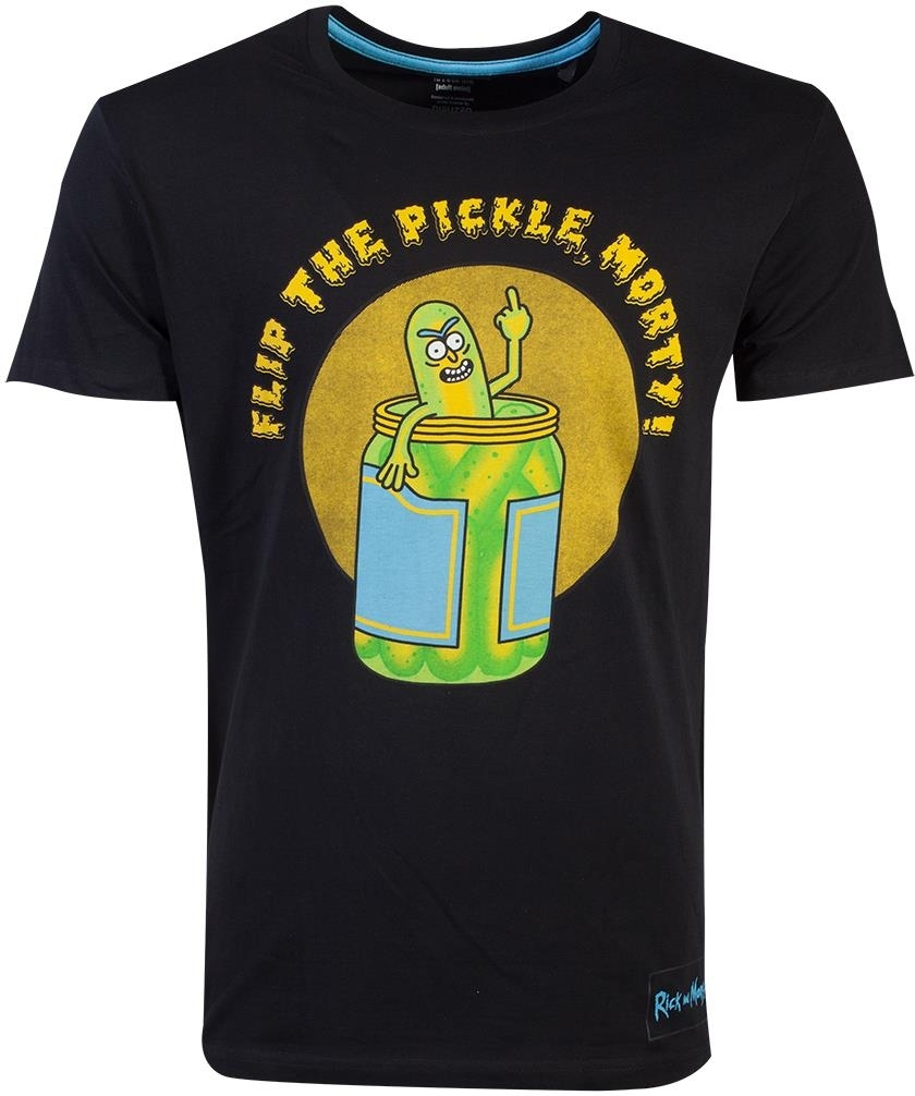 Difuzed Rick & Morty - Flip The Pickle Men's T-shirt