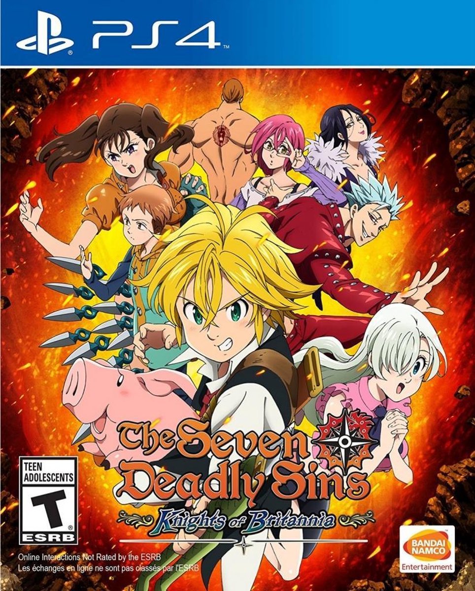 Namco The Seven Deadly Sins