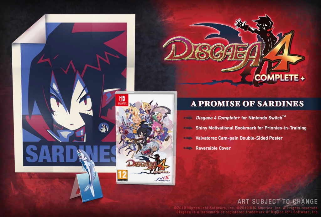 Nis Disgaea 4 Complete+ A Promise of Sardines Edition