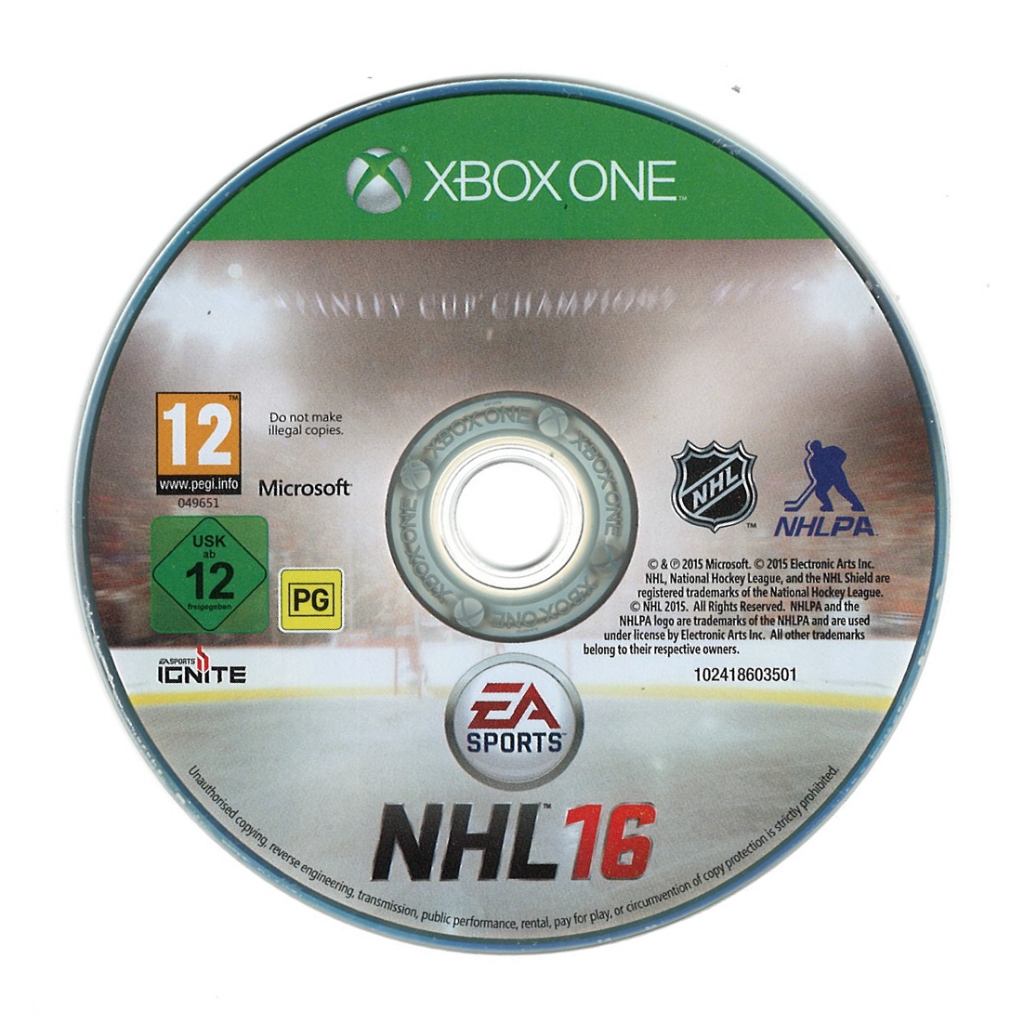 Electronic Arts NHL 16 (losse disc)