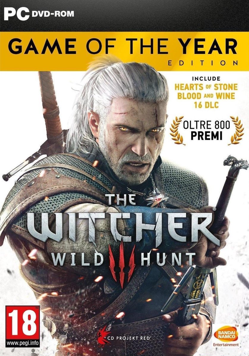Thecher 3 Wild Hunt Game of the Year Edition - Wit