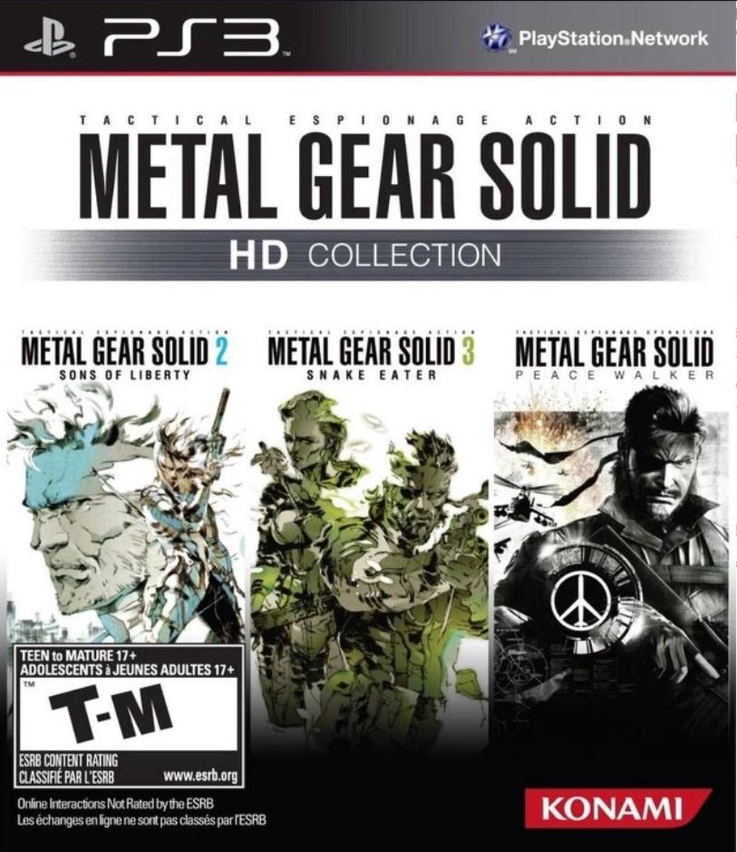 Konami Metal Gear Solid HD Collection