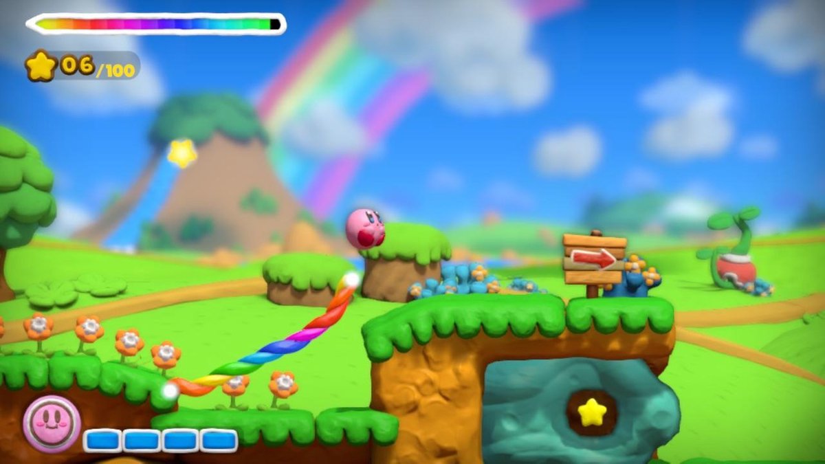 Nintendo Kirby and the Rainbow Paintbrush
