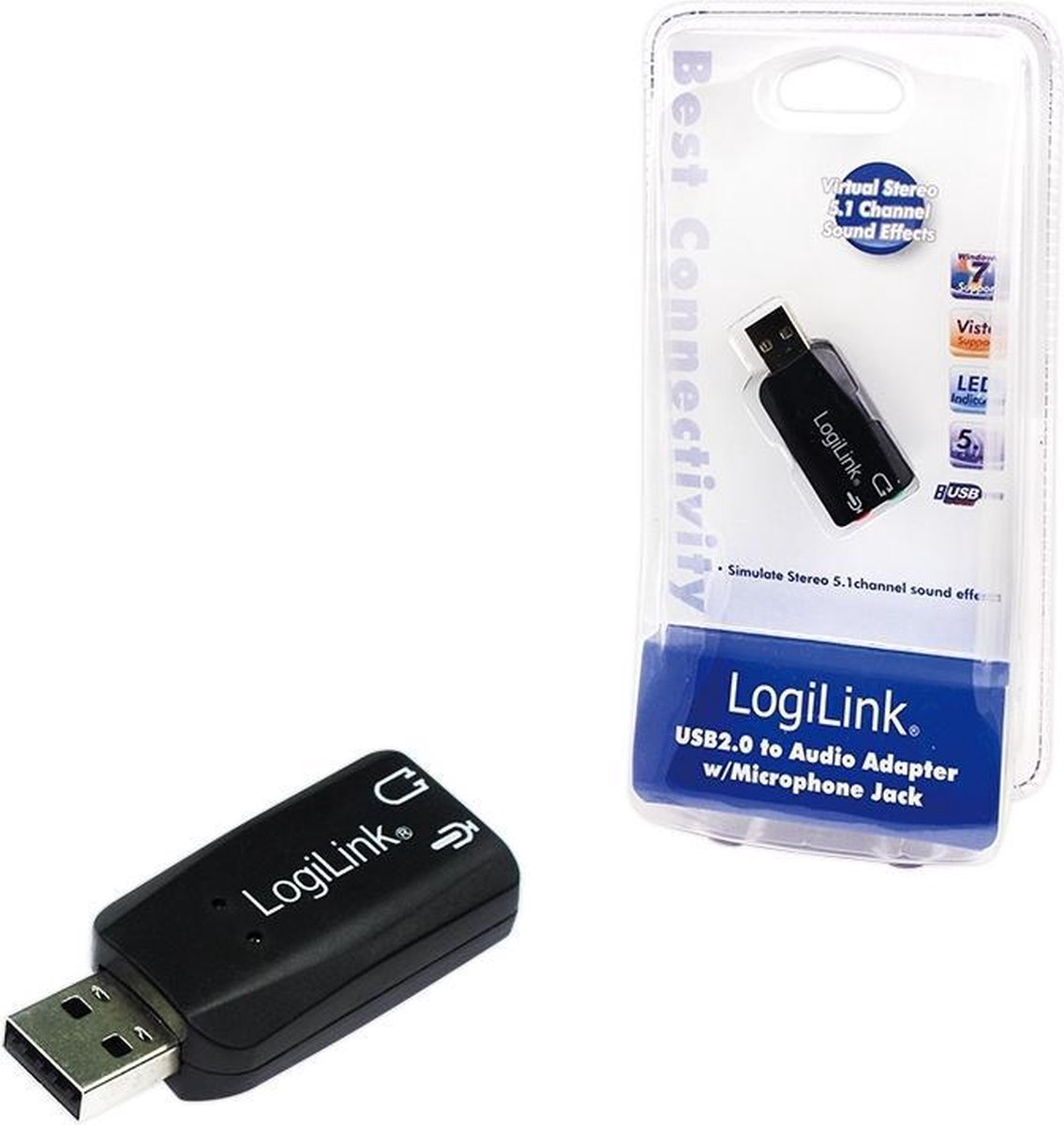 LogiLink USB Soundkarte 5.1 kanalen