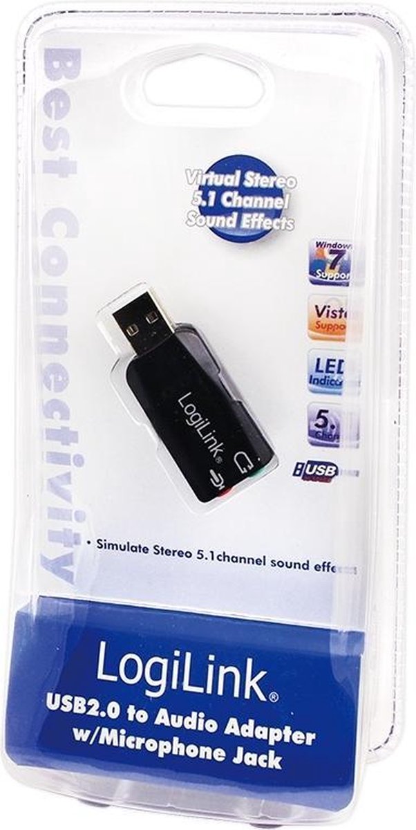 LogiLink USB Soundkarte 5.1 kanalen