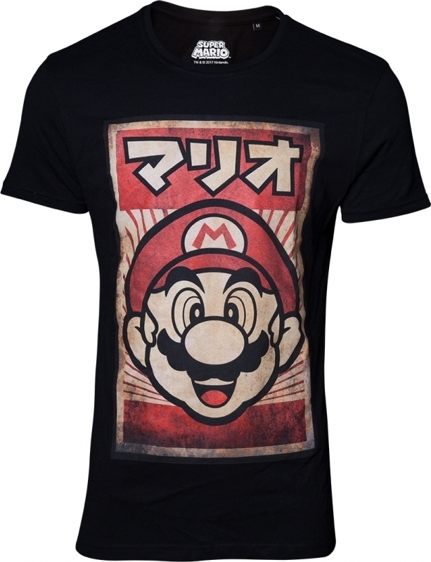 Difuzed Nintendo - Propaganda Poster Inspired Mario T-shirt