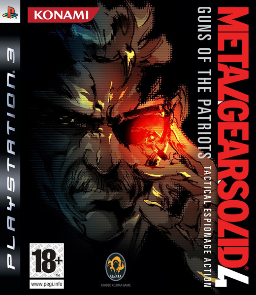 Konami Metal Gear Solid 4 Guns of the Patriots