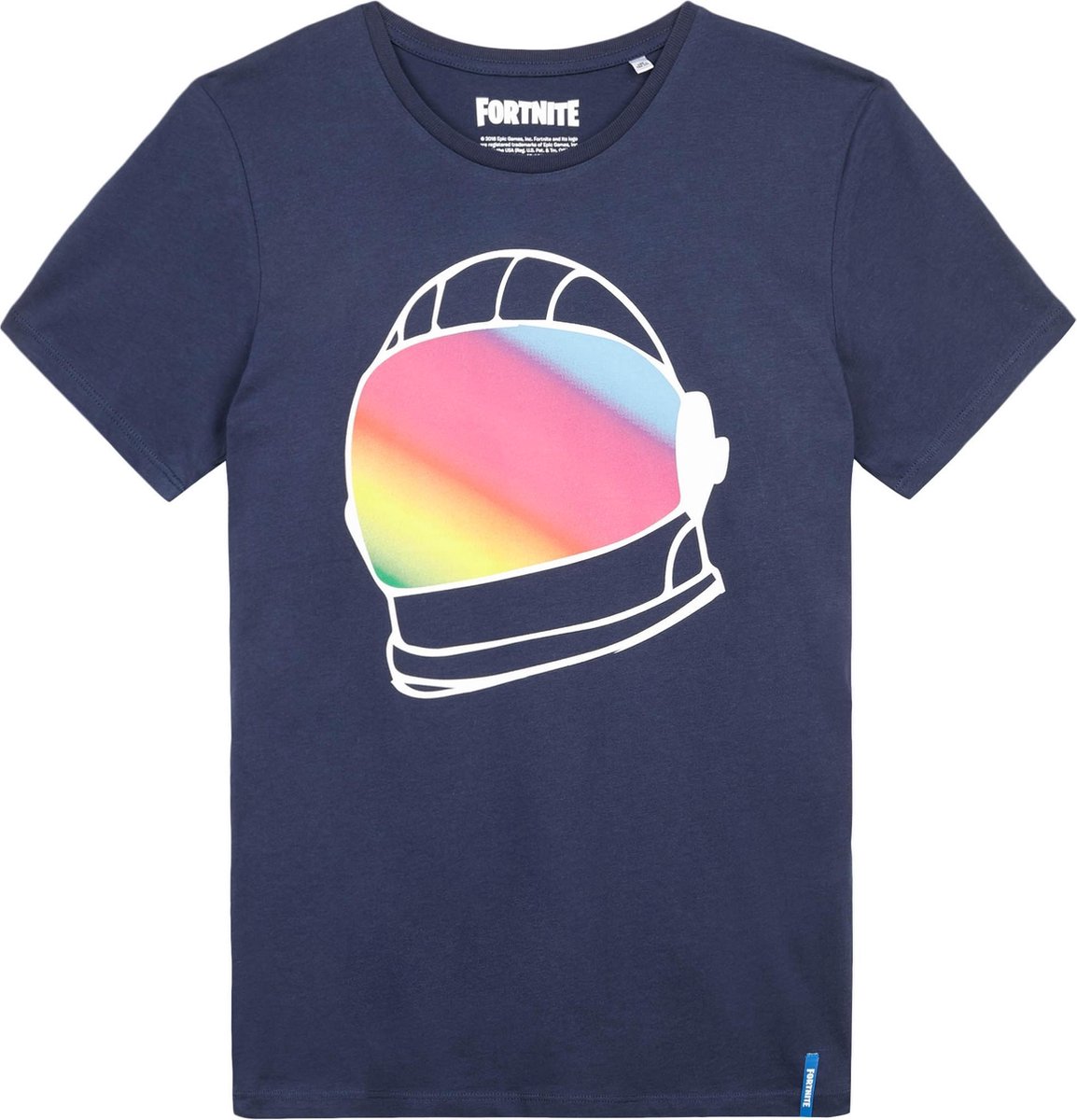 Hole in the Wall Fortnite - Helmet Blue Kids T-Shirt
