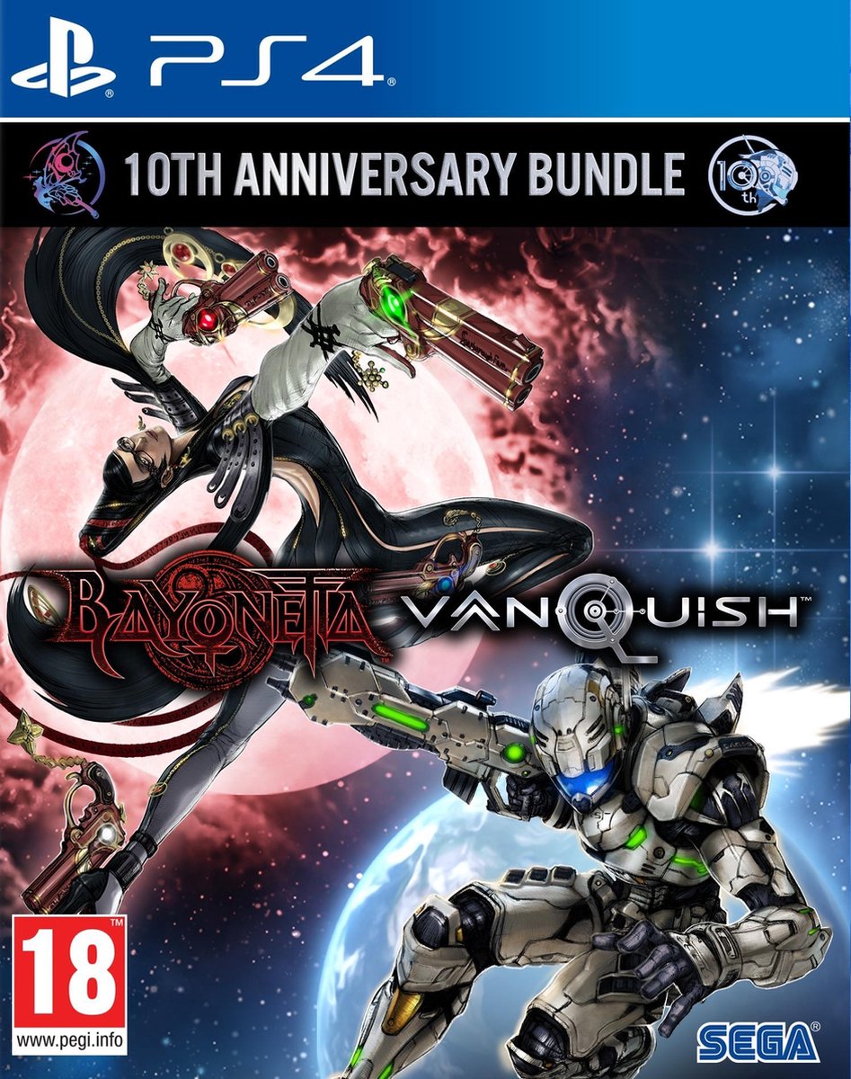 SEGA Bayonetta & Vanquish Double Pack 10th Anniversary Bundle