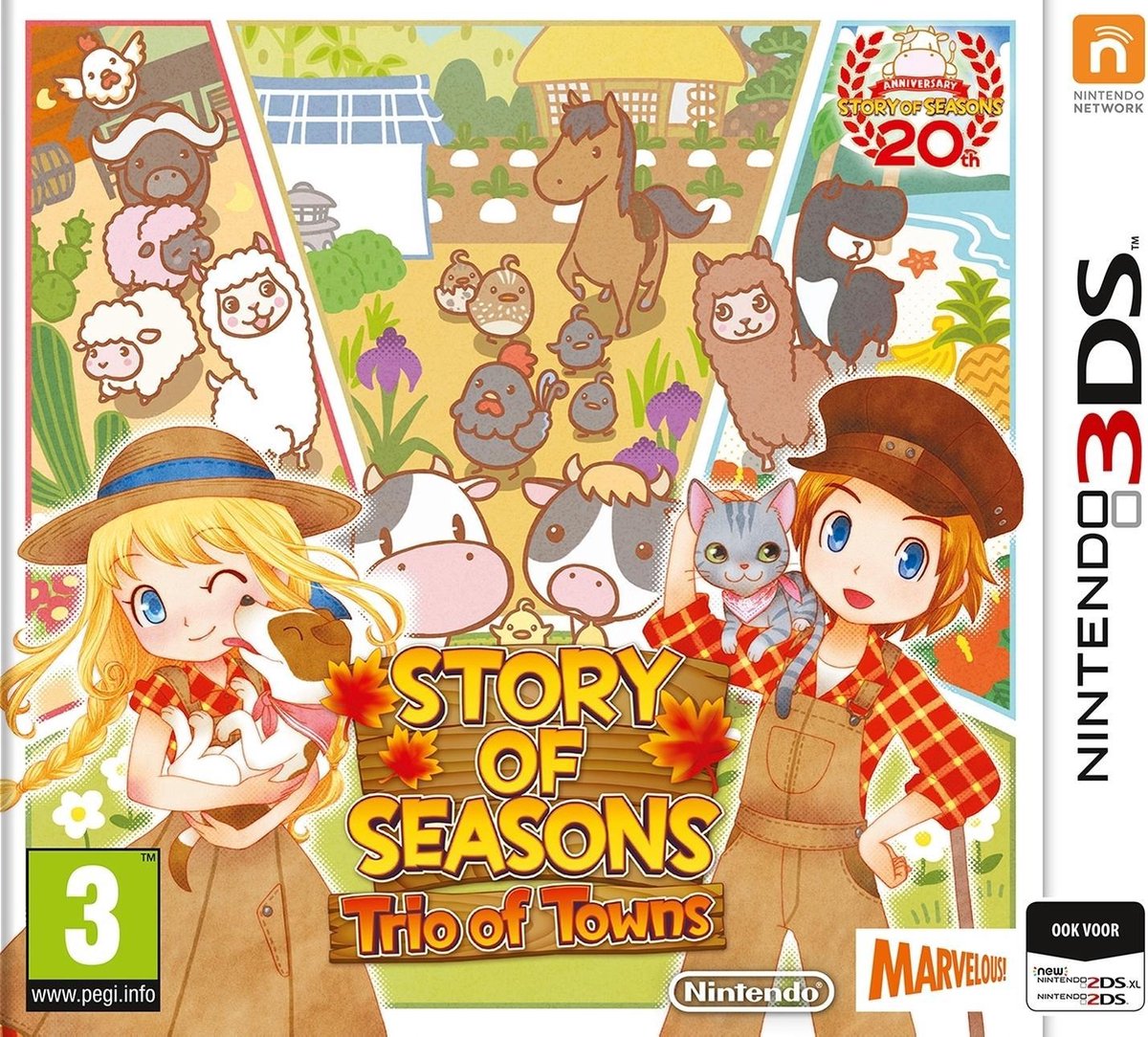 Marvelous Story of Seasons: Trio of Towns