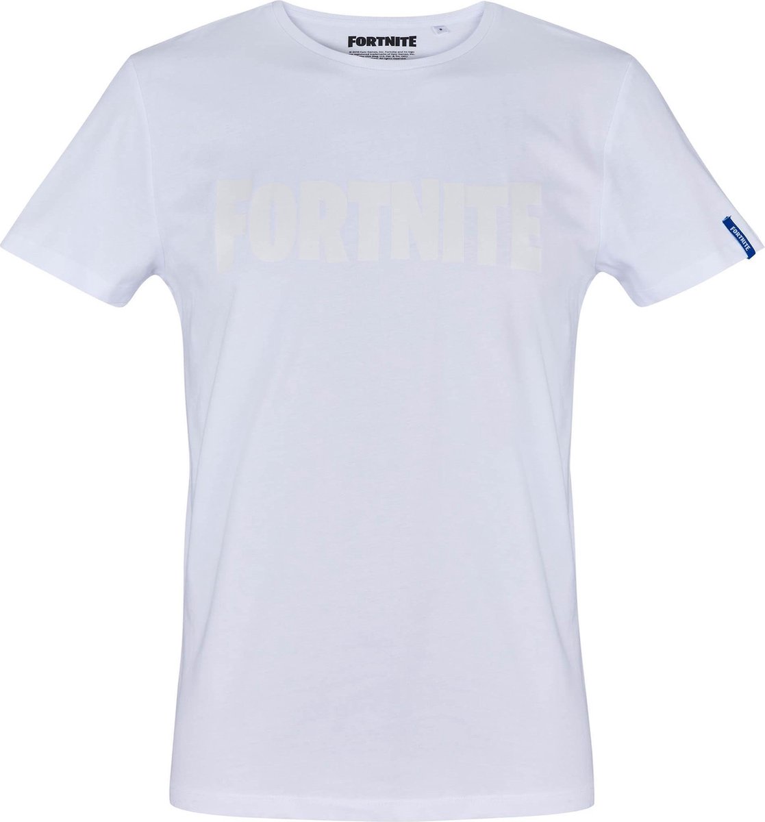 Hole in the Wall Fortnite - Logo White T-Shirt