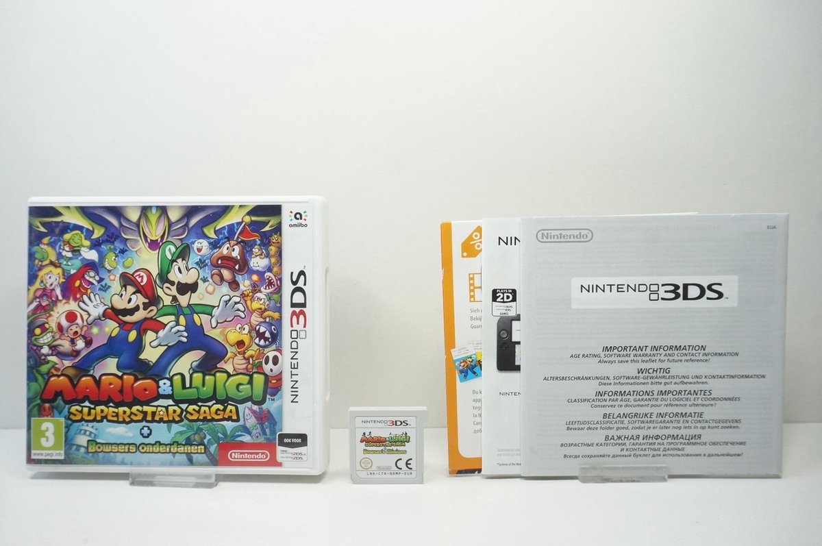 Nintendo Mario & Luigi Superstar Saga + Bowsers Onderdanen