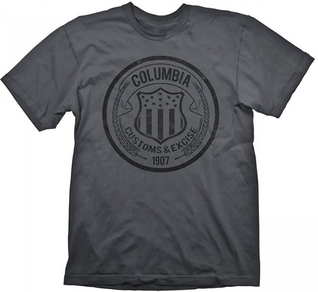 Gaya Entertainment Bioshock Infinite T-Shirt Columbia Grey