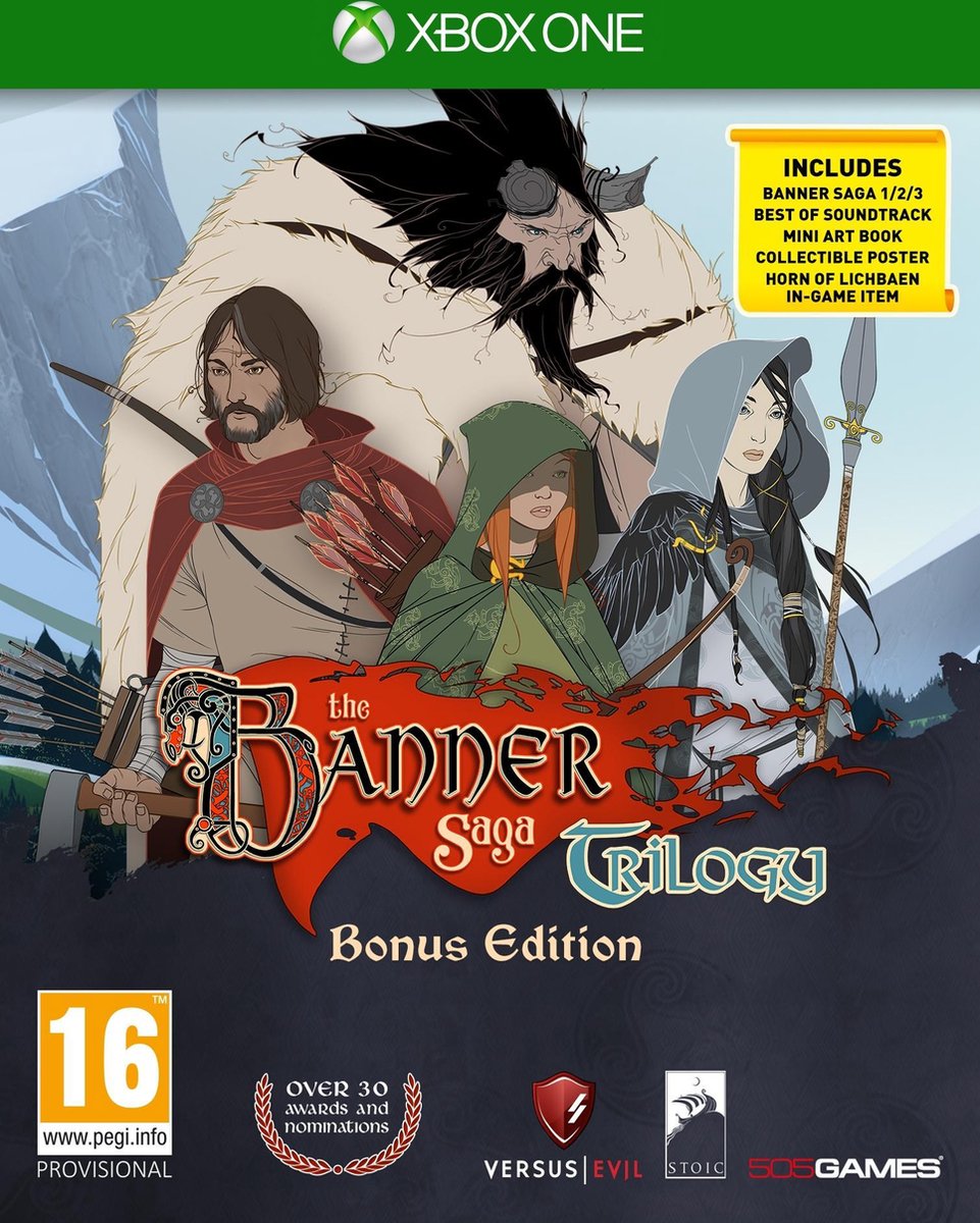 505 Games The Banner Saga Trilogy Bonus Edition