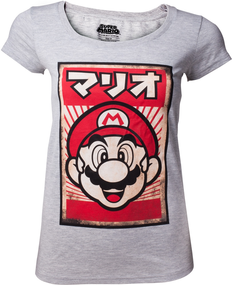 Difuzed Nintendo - Propaganda Mario Women's T-shirt