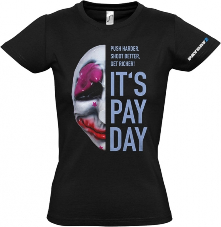 Gaya Entertainment Payday 2 Girl-Shirt Hoxton Mask