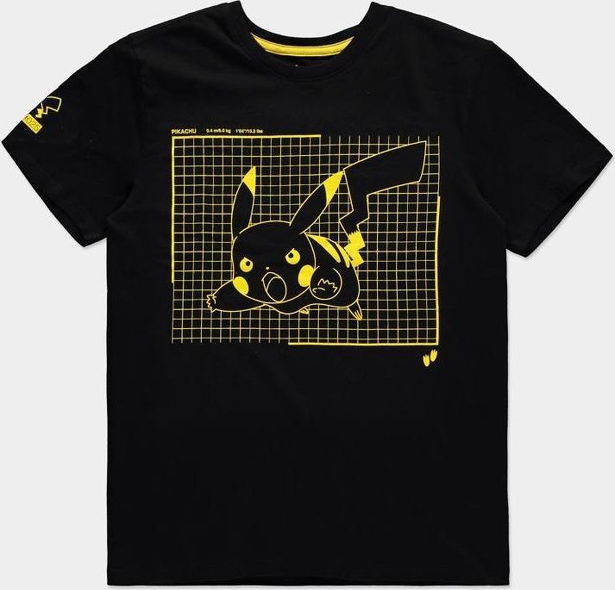 Difuzed Pokémon - Attacking Pika Men's T-shirt