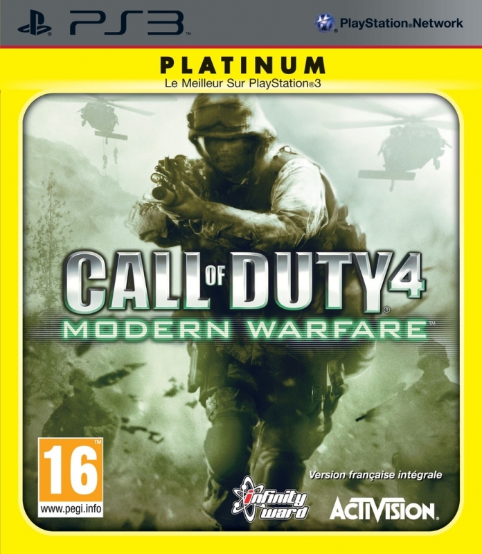 Activision Call of Duty 4 Modern Warfare (platinum)